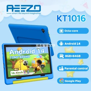Tablet for Kids 10 Inch Octa-Core 8 GB RAM 64 GB Storage 1 TB Expandable Parental Control Pre-Installed KIDOZ