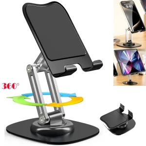 1PCS 360°Adjustable Universal Tablet Stand Desk Holder Mount Detachable Arm