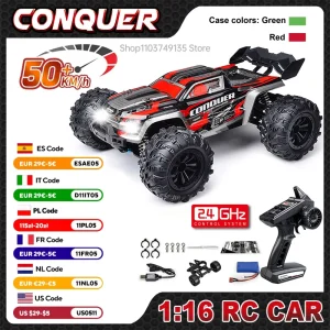 Large RC Car 50km/h High Speed 4WD Children Toy