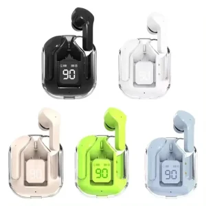 Transparent Crystal ENC Noise cancelling Earphones